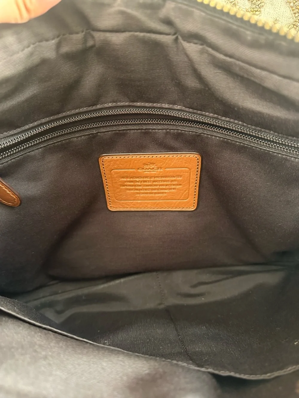 Coach Leather Weekender Bag - Brown - Picture 5 of 11